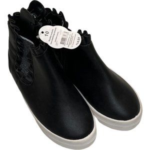 Wonder Nation Girls casual Black Shoes NWT S10